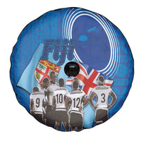 Fiji Rugby Sevens Spare Tire Cover Commemorate Gold Medal - Rio de Janeiro 2016 LT03 - Polynesian Pride