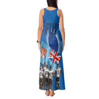 Fiji Rugby Sevens Tank Maxi Dress Commemorate Gold Medal - Rio de Janeiro 2016 LT03 - Polynesian Pride
