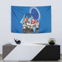 Fiji Rugby Sevens Tapestry Commemorate Gold Medal - Rio de Janeiro 2016 LT03 - Polynesian Pride