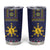 Philippines Merry Christmas Tumbler Cup Maligayang Pasko with Parol and Xmas Pattern Barong Style