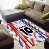 Custom Philippines Champions Football Jersey Area Rug LT03 - Polynesian Pride