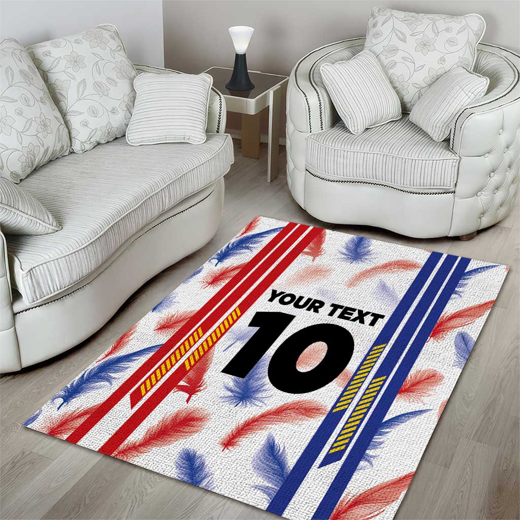 Custom Philippines Champions Football Jersey Area Rug LT03 - Polynesian Pride