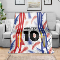 Custom Philippines Champions Football Jersey Blanket LT03 - Polynesian Pride