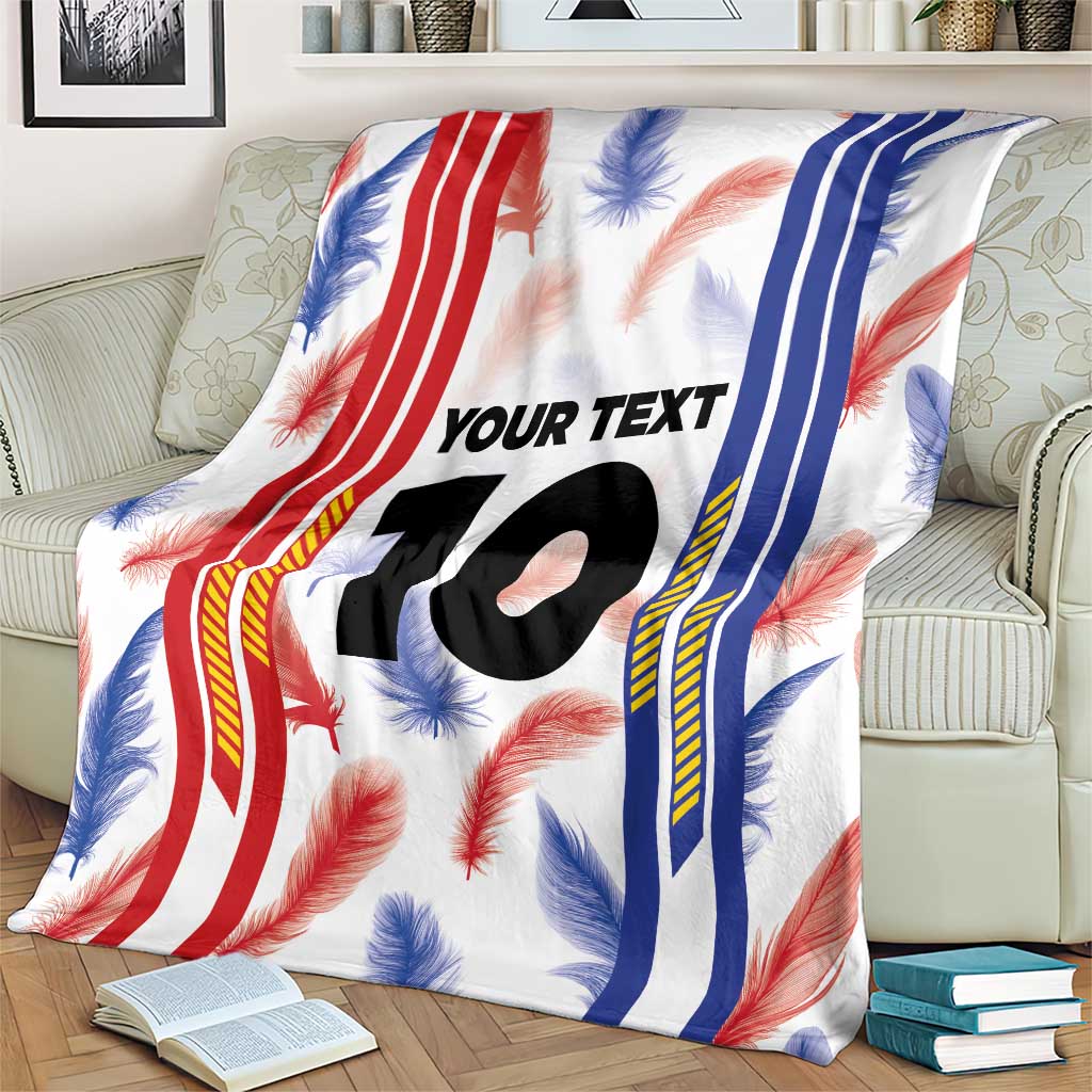 Custom Philippines Champions Football Jersey Blanket LT03 - Polynesian Pride