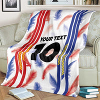 Custom Philippines Champions Football Jersey Blanket LT03 - Polynesian Pride