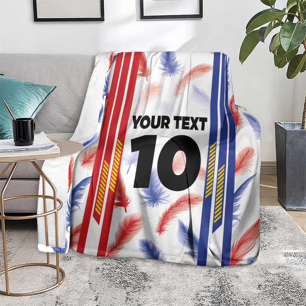 Custom Philippines Champions Football Jersey Blanket LT03 - Polynesian Pride