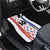 Custom Philippines Champions Football Jersey Car Mats