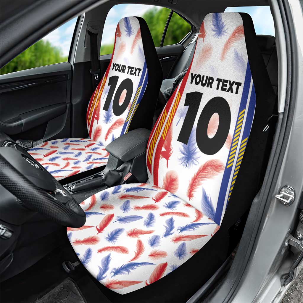 Custom Philippines Champions Football Jersey Car Seat Cover LT03 - Polynesian Pride