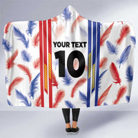 Custom Philippines Champions Football Jersey Hooded Blanket LT03 One Size White - Polynesian Pride