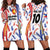 Custom Philippines Champions Football Jersey Hoodie Dress