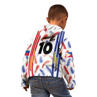 Custom Philippines Champions Football Jersey Kid Hoodie LT03 - Polynesian Pride