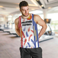 Custom Philippines Champions Football Jersey Men Tank Top LT03 White - Polynesian Pride