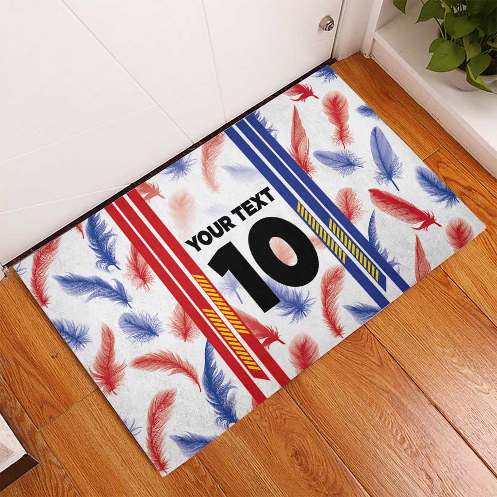 Custom Philippines Champions Football Jersey Rubber Doormat LT03 - Polynesian Pride