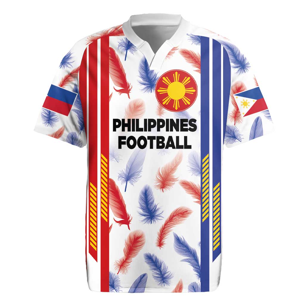 Custom Philippines Champions Football Jersey Rugby Jersey LT03 White - Polynesian Pride
