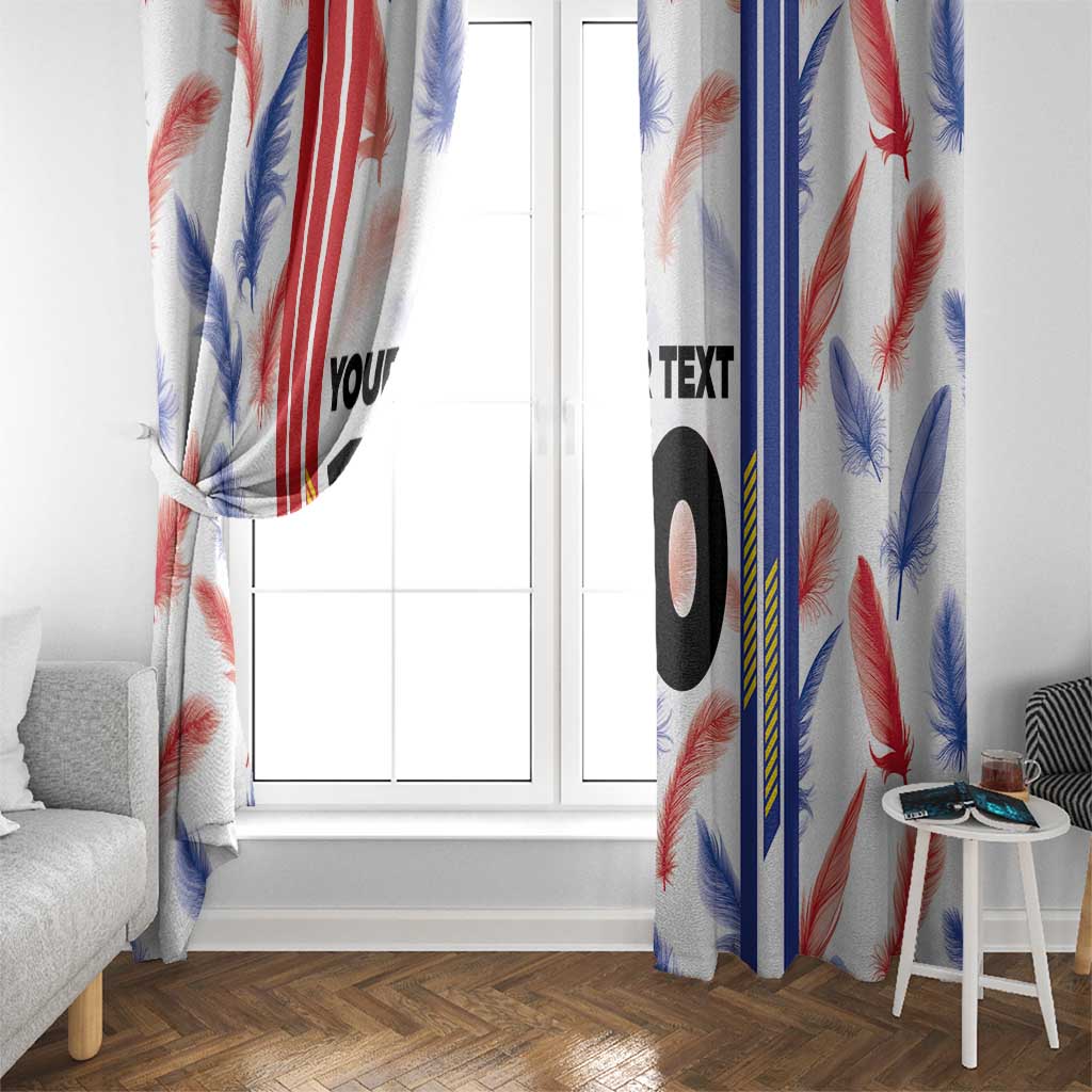 Custom Philippines Champions Football Jersey Window Curtain LT03 - Polynesian Pride