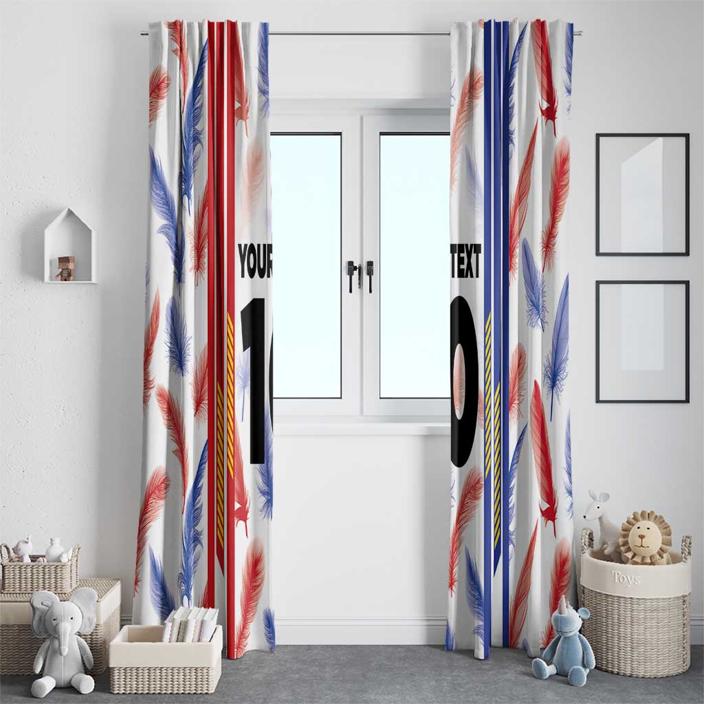 Custom Philippines Champions Football Jersey Window Curtain LT03 - Polynesian Pride