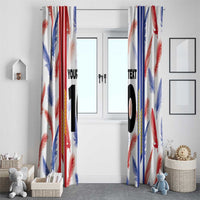 Custom Philippines Champions Football Jersey Window Curtain LT03 - Polynesian Pride