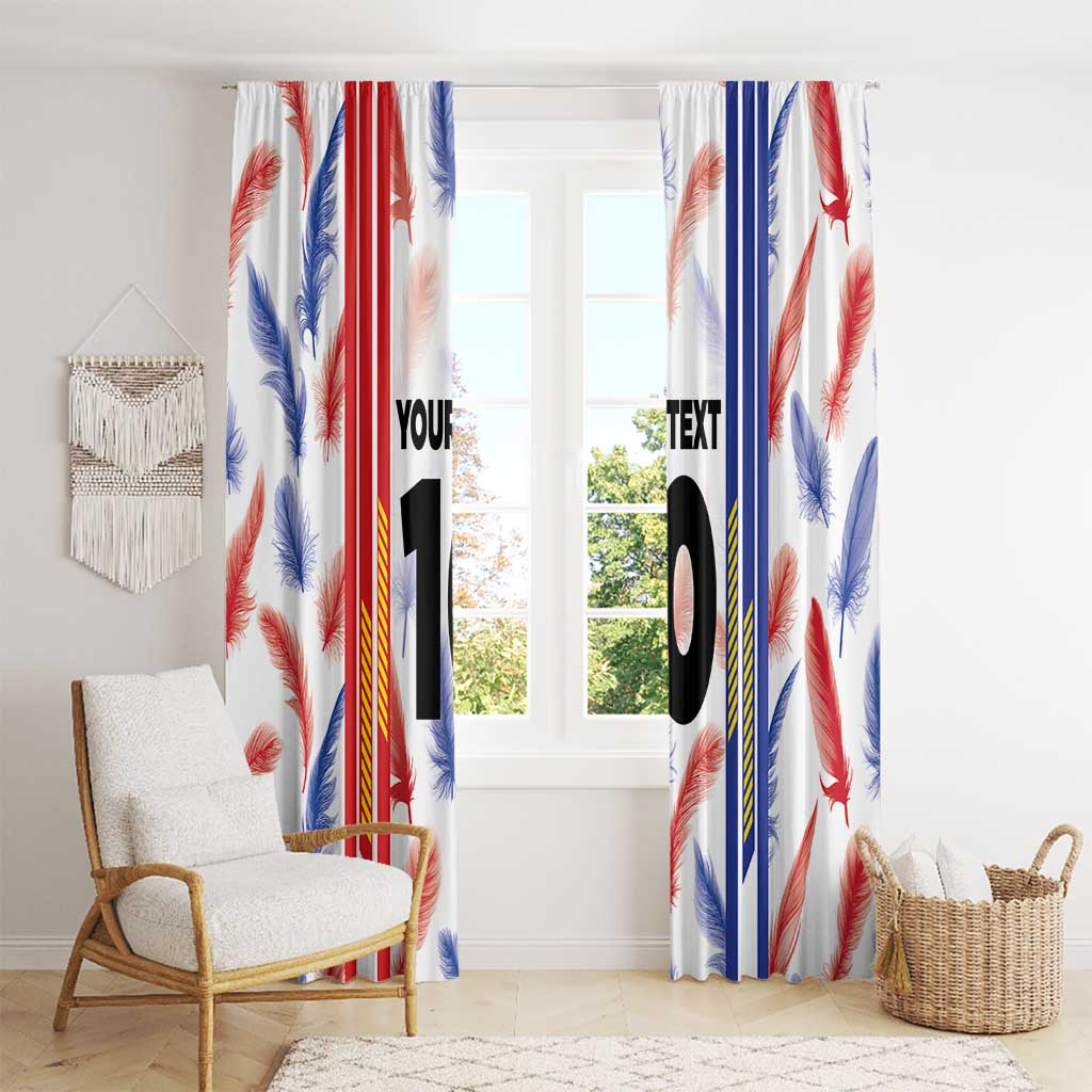 Custom Philippines Champions Football Jersey Window Curtain LT03 - Polynesian Pride