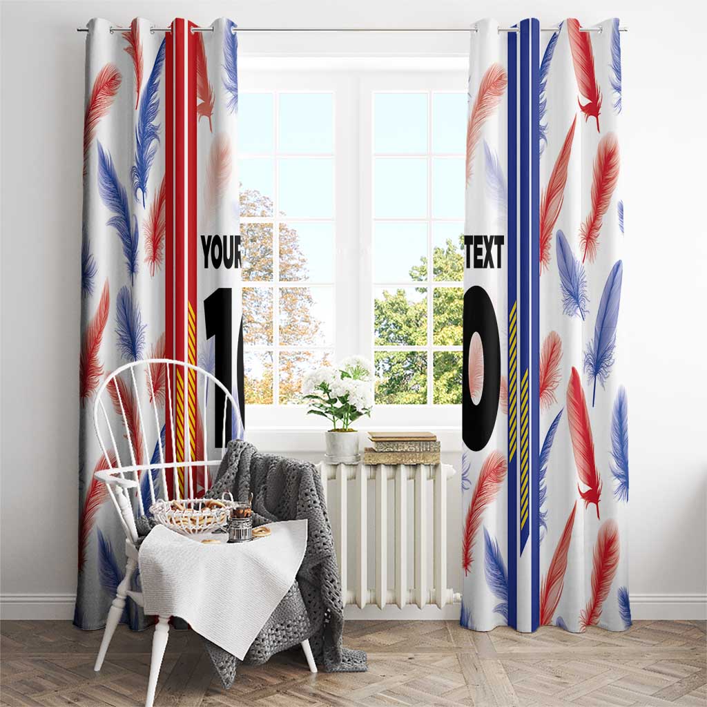 Custom Philippines Champions Football Jersey Window Curtain LT03 - Polynesian Pride