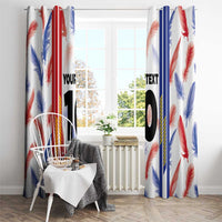 Custom Philippines Champions Football Jersey Window Curtain LT03 - Polynesian Pride