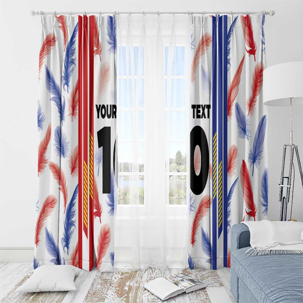 Custom Philippines Champions Football Jersey Window Curtain LT03 - Polynesian Pride