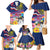 Hawaii Great Aloha Run 40th Anniversary Family Matching Mermaid Dress and Hawaiian Shirt Hibiscus and Kakau Pattern LT03 - Polynesian Pride