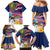 Hawaii Great Aloha Run 40th Anniversary Family Matching Mermaid Dress and Hawaiian Shirt Hibiscus and Kakau Pattern LT03 - Polynesian Pride