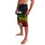 Hawaii Lei Day Lavalava Hibiscus Wreath and Polynesian Pattern