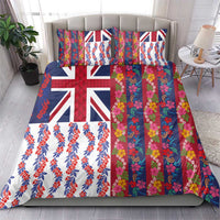 Hawaiian Lei Bedding Set National Flag Striped Style LT03 - Polynesian Pride