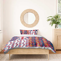 Hawaiian Lei Bedding Set National Flag Striped Style LT03 - Polynesian Pride