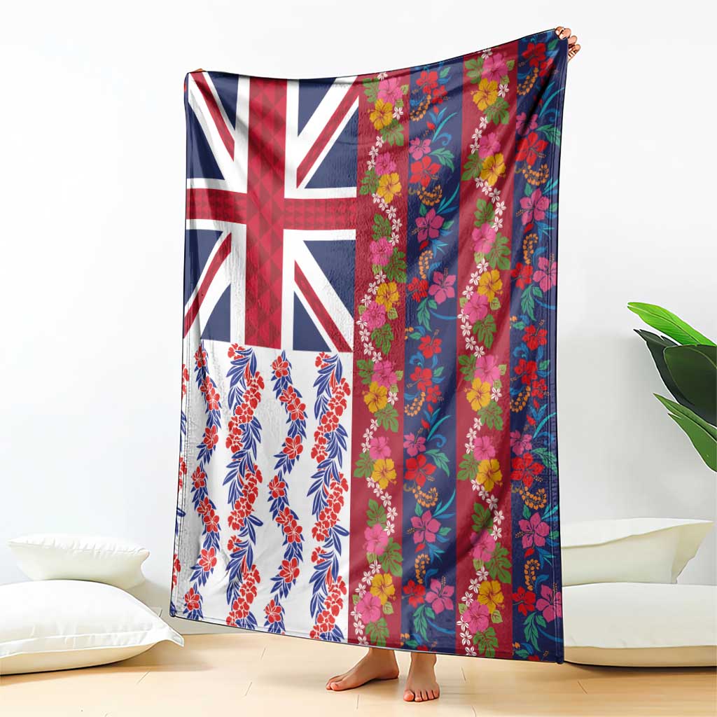 Hawaiian Lei Blanket National Flag Striped Style LT03 - Polynesian Pride