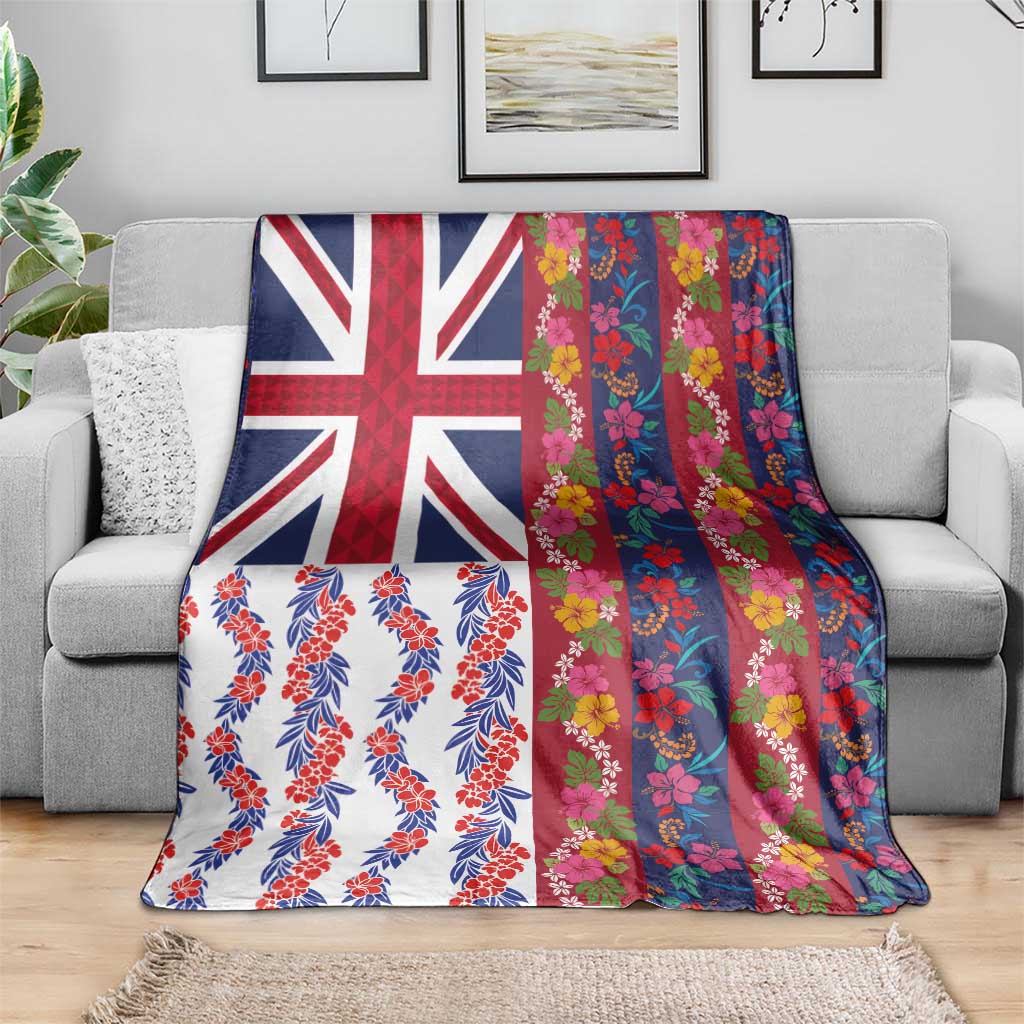 Hawaiian Lei Blanket National Flag Striped Style LT03 - Polynesian Pride