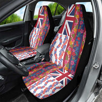 Hawaiian Lei Car Seat Cover National Flag Striped Style LT03 - Polynesian Pride