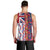 Hawaiian Lei Men Tank Top National Flag Striped Style