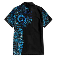 New Zealand Maori Koru Art Traditional Tattoo Hawaiian Shirt Paua Shell LT03 - Polynesian Pride
