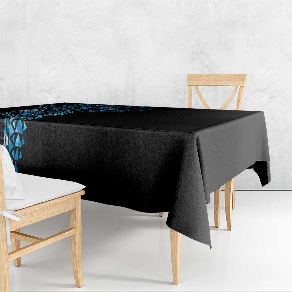 New Zealand Maori Koru Art Traditional Tattoo Tablecloth Paua Shell LT03 - Polynesian Pride