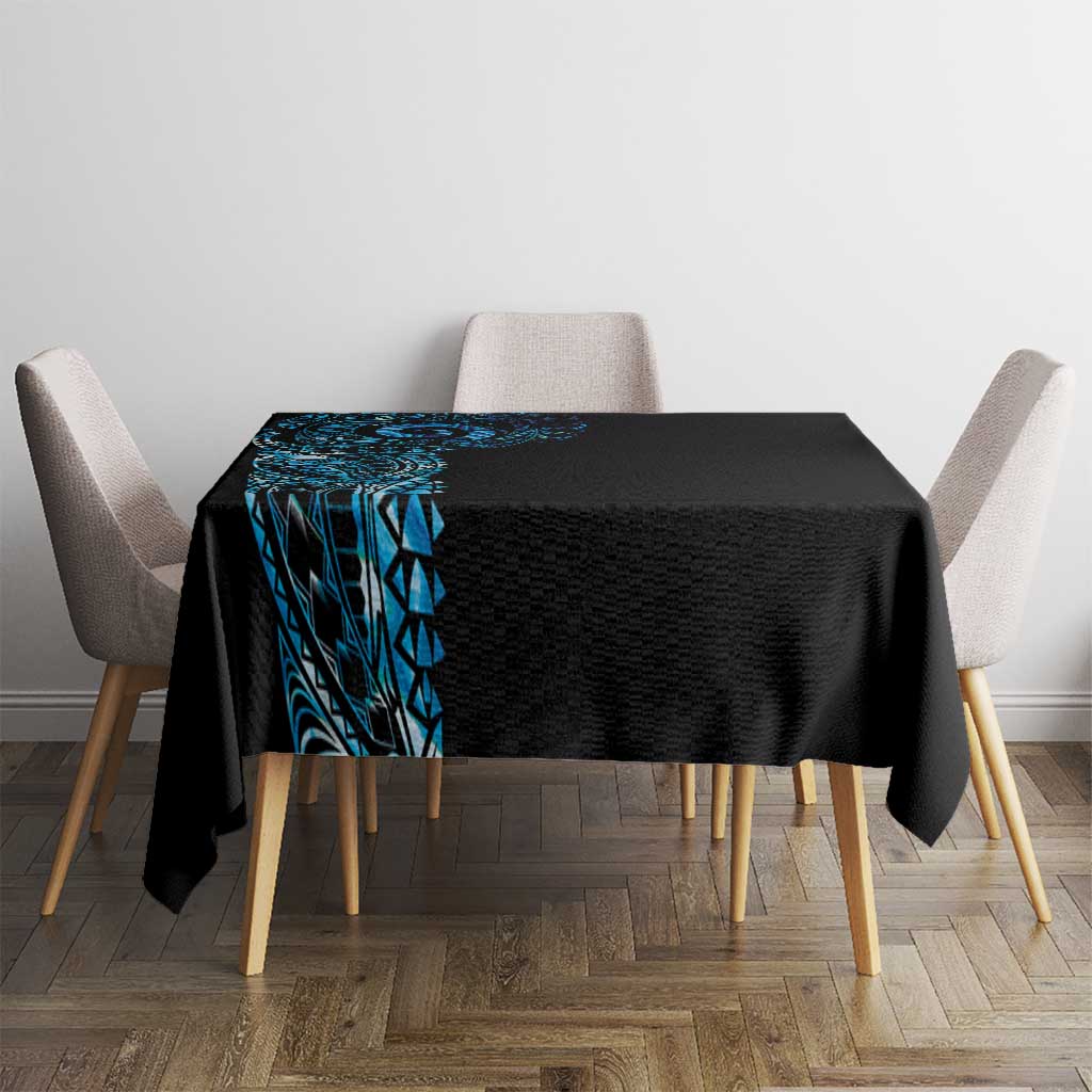 New Zealand Maori Koru Art Traditional Tattoo Tablecloth Paua Shell LT03 - Polynesian Pride