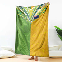 Cook Islands Language Week Blanket Tatau Pattern and Rarotongan Alphabet LT03 - Polynesian Pride