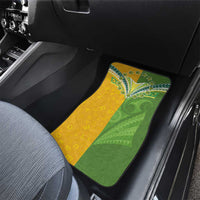 Cook Islands Language Week Car Mats Tatau Pattern and Rarotongan Alphabet LT03 - Polynesian Pride