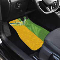 Cook Islands Language Week Car Mats Tatau Pattern and Rarotongan Alphabet LT03 - Polynesian Pride
