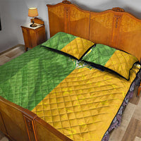 Cook Islands Language Week Quilt Bed Set Tatau Pattern and Rarotongan Alphabet LT03 - Polynesian Pride