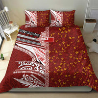 Tonga Language Week Bedding Set Ngatu Pattern and Tongan Alphabet LT03 - Polynesian Pride