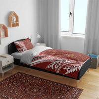 Tonga Language Week Bedding Set Ngatu Pattern and Tongan Alphabet LT03 - Polynesian Pride