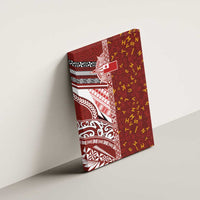 Tonga Language Week Canvas Wall Art Ngatu Pattern and Tongan Alphabet LT03 - Polynesian Pride