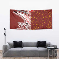 Tonga Language Week Tapestry Ngatu Pattern and Tongan Alphabet LT03 - Polynesian Pride