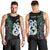 Custom New Zealand Men Tank Top Silver Fern and Manaia with Papua Shell Maori Tribal LT03 - Polynesian Pride