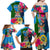 Personalised Malampa Fiji Day Family Matching Off Shoulder Maxi Dress and Hawaiian Shirt Tropical Plants Mix Polynesian and Tapa Pattern LT03 - Polynesian Pride