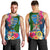 Personalised Malampa Fiji Day Men Tank Top Tropical Plants Mix Polynesian and Tapa Pattern LT03 - Polynesian Pride