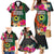 Penama Day Family Matching Mermaid Dress and Hawaiian Shirt Proud To Be A Ni-Van Beauty Pacific Flower LT03 Black - Polynesian Pride