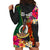 Penama Day Hoodie Dress Proud To Be A Ni-Van Beauty Pacific Flower LT03 - Polynesian Pride